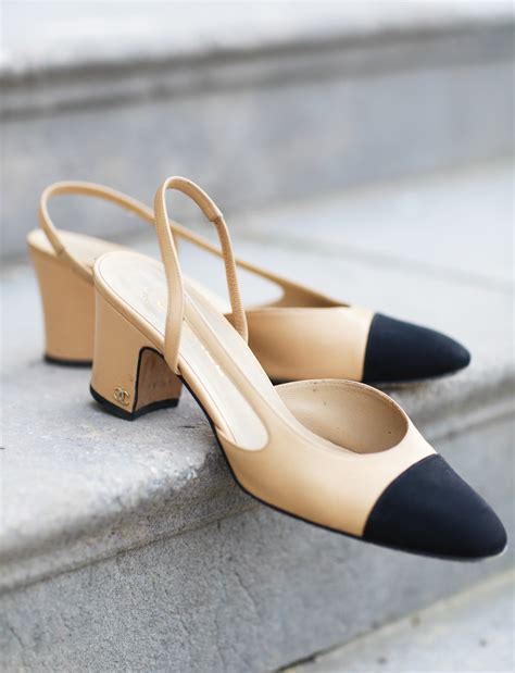 chanel slingback pumps.